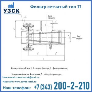 Фильтр сетчатый ФС по Т-ММ-11-2003 в Екатеринбурге